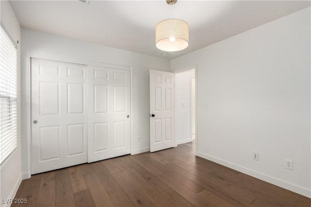 520 Ivy Spring St, Las Vegas, NV 89138 - unfurnished bedroom featuring hardwood / wood-style floors and a closet