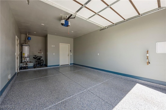 605 N Yale St, Las Vegas, NV 89107 - garage featuring water heater and a garage door opener