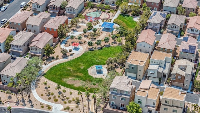 9420 Plover Falls Ave, Las Vegas, NV 89149 - aerial perspective of suburban area