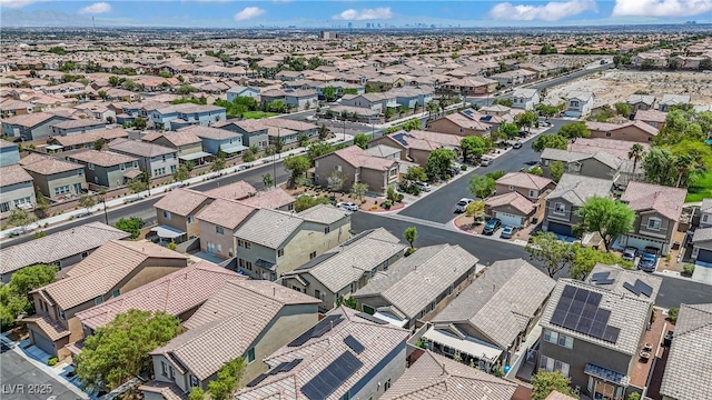 9420 Plover Falls Ave, Las Vegas, NV 89149 - aerial perspective of suburban area