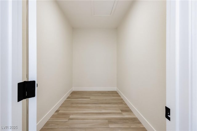 4493 Rometta Ave, Las Vegas, NV 89141 - unfurnished room with light wood-style flooring and baseboards