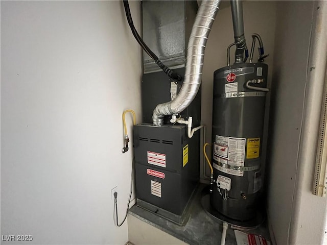 2712 Breakers Creek Dr, Las Vegas, NV 89134 - utilities featuring water heater and heating unit