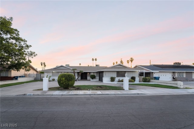 1009 Ironwood Dr, Las Vegas, NV 89108 - ranch-style house with concrete driveway