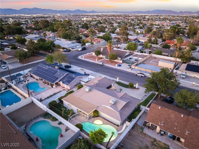 1009 Ironwood Dr, Las Vegas, NV 89108 - aerial view of mountains