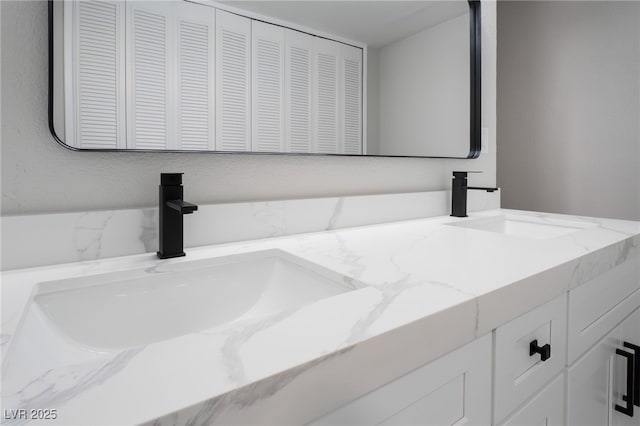 1009 Ironwood Dr, Las Vegas, NV 89108 - bathroom featuring double vanity