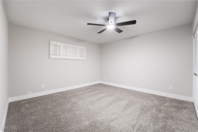1009 Ironwood Dr, Las Vegas, NV 89108 - spare room with a ceiling fan and carpet