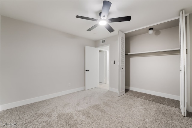 1009 Ironwood Dr, Las Vegas, NV 89108 - unfurnished bedroom featuring carpet floors, a closet, and ceiling fan