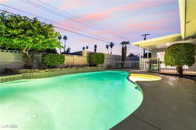 1009 Ironwood Dr, Las Vegas, NV 89108 - view of swimming pool featuring a fenced backyard
