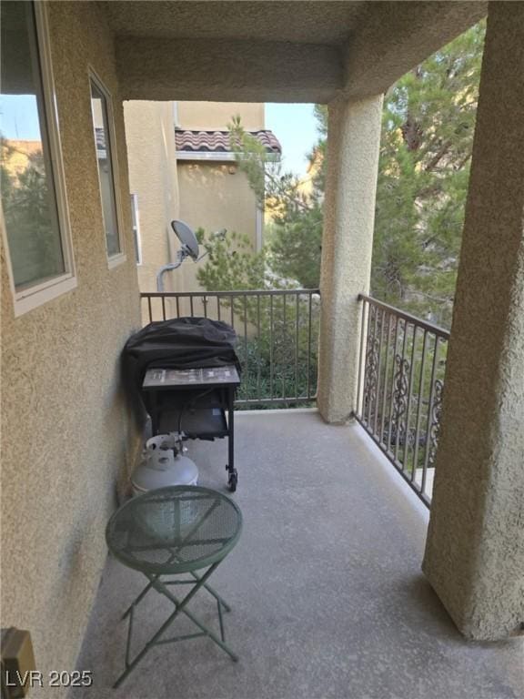 8949 Brian Christopher Ave, Las Vegas, NV 89149 - balcony featuring a grill