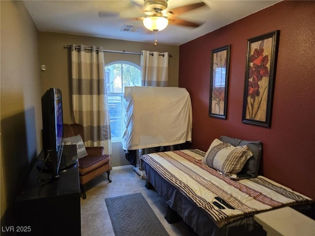 8949 Brian Christopher Ave, Las Vegas, NV 89149 - bedroom with ceiling fan