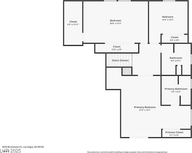 5676 Birchwood Cir, Las Vegas, NV 89120 - view of property floor plan