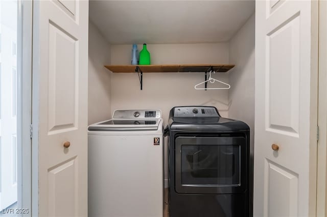 5676 Birchwood Cir, Las Vegas, NV 89120 - washroom with washer and clothes dryer