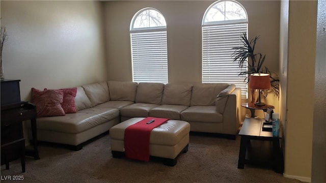 6117 Glenborough St, Las Vegas, NV 89115 - living area featuring carpet floors