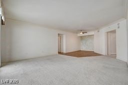 2877 Paradise Rd Unit 904, Las Vegas, NV 89109 - spare room with carpet floors