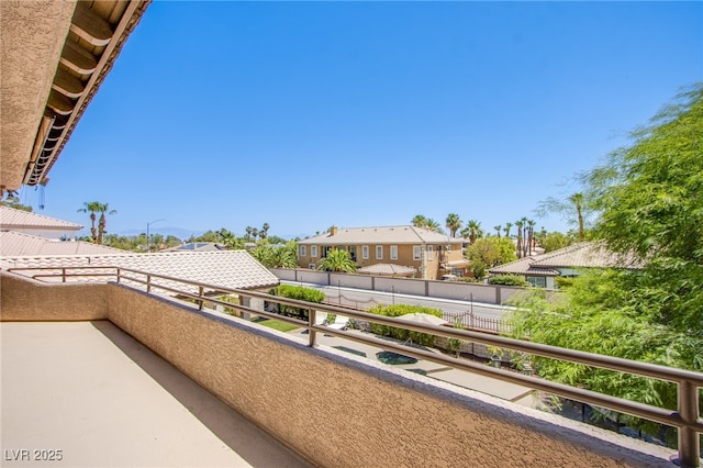 1890 Pago Ct, Las Vegas, NV 89117 - balcony with a residential view