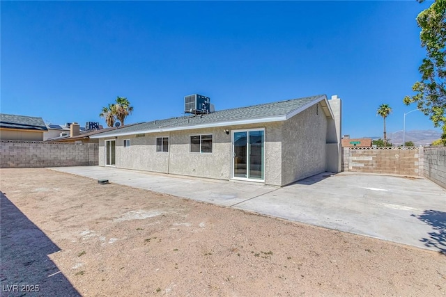 1841 Feather Way, Las Vegas, NV 89108 - back of house with a patio, a fenced backyard, and stucco siding