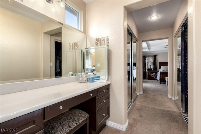 9380 Arrowhead Bluff Ave, Las Vegas, NV 89149 - bathroom with vanity and baseboards