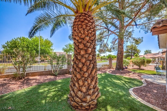 5320 Castle Harbor Ave, Las Vegas, NV 89130 - view of yard featuring a patio