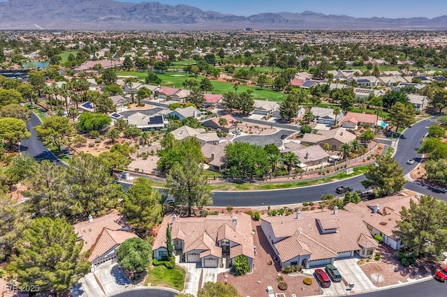 5320 Castle Harbor Ave, Las Vegas, NV 89130 - aerial view of residential area with a mountainous background