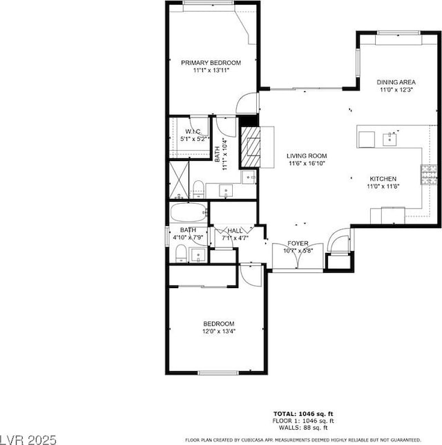 5320 Castle Harbor Ave, Las Vegas, NV 89130 - view of room layout
