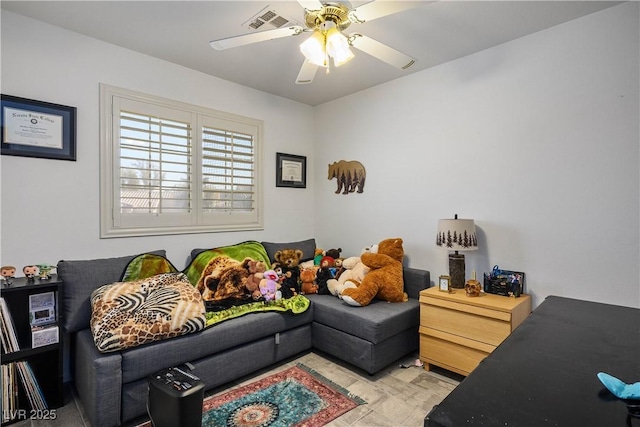 1809 Cutlass Dr Unit 0, Henderson, NV 89014 - living area featuring a ceiling fan