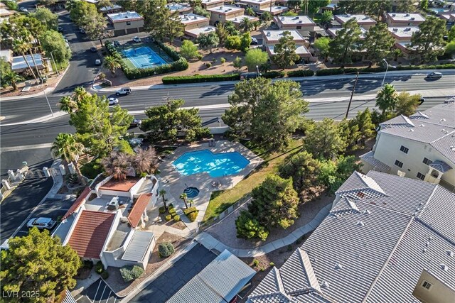 1809 Cutlass Dr Unit 0, Henderson, NV 89014 - aerial view of residential area with a pool