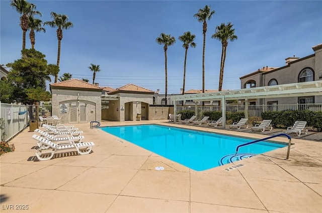 3125 N Buffalo Dr Unit 1090, Las Vegas, NV 89128 - community pool featuring a patio area