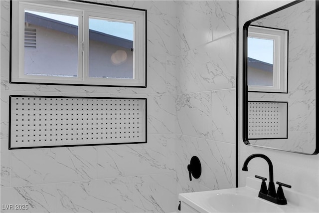 1317 Pyramid Dr, Las Vegas, NV 89108 - bathroom with healthy amount of natural light and a shower