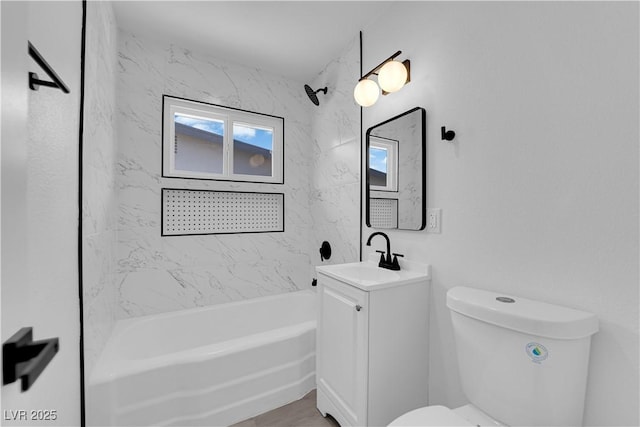 1317 Pyramid Dr, Las Vegas, NV 89108 - full bath featuring vanity and shower / bath combination