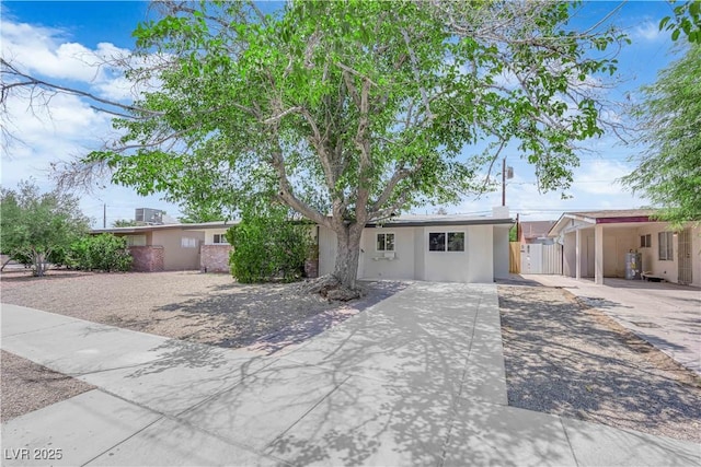 1317 Pyramid Dr, Las Vegas, NV 89108 - ranch-style house featuring stucco siding