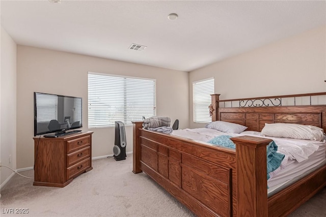 9221 Thunder Falls Ct, Las Vegas, NV 89149 - bedroom with baseboards and light carpet