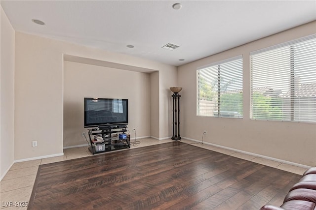 9221 Thunder Falls Ct, Las Vegas, NV 89149 - unfurnished living room featuring baseboards