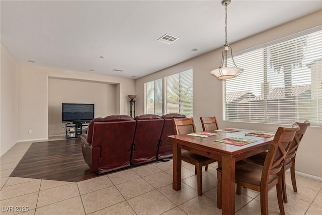 9221 Thunder Falls Ct, Las Vegas, NV 89149 - dining space with light tile patterned flooring and baseboards