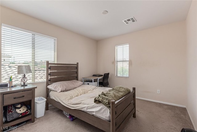 9221 Thunder Falls Ct, Las Vegas, NV 89149 - bedroom with light colored carpet and baseboards
