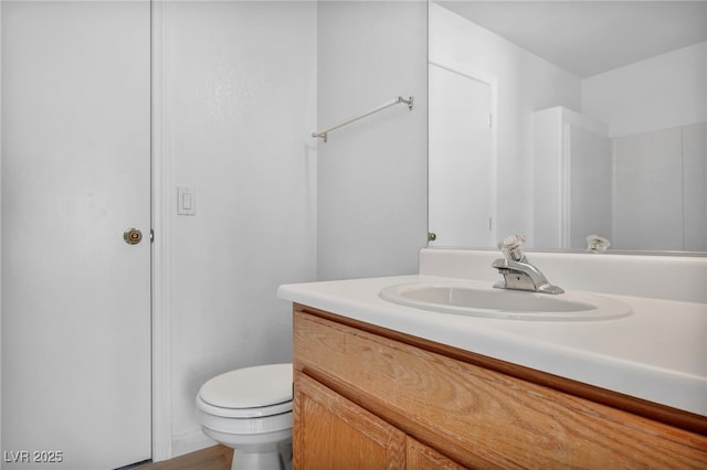 3448 Twilight Star Dr, Las Vegas, NV 89117 - bathroom with vanity and toilet
