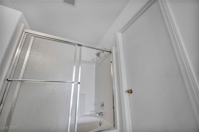 3448 Twilight Star Dr, Las Vegas, NV 89117 - bathroom featuring shower / bath combination with glass door