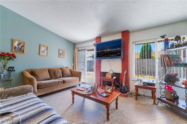 2297 Casey Dr, Las Vegas, NV 89119 - living room with healthy amount of natural light and a textured ceiling