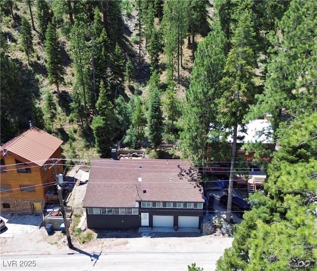 4651 Aspen Ave, Mount Charleston, NV 89124 - view from above of property