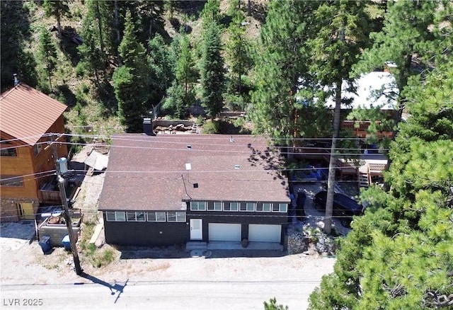 4651 Aspen Ave, Mount Charleston, NV 89124 - aerial view of property and surrounding area