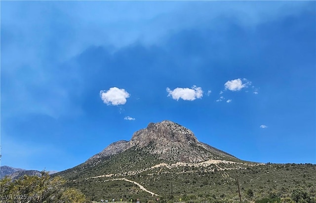 4651 Aspen Ave, Mount Charleston, NV 89124 - view of mountain background