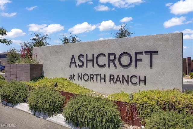 6324 Conlon St, North Las Vegas, NV 89081 - view of community sign