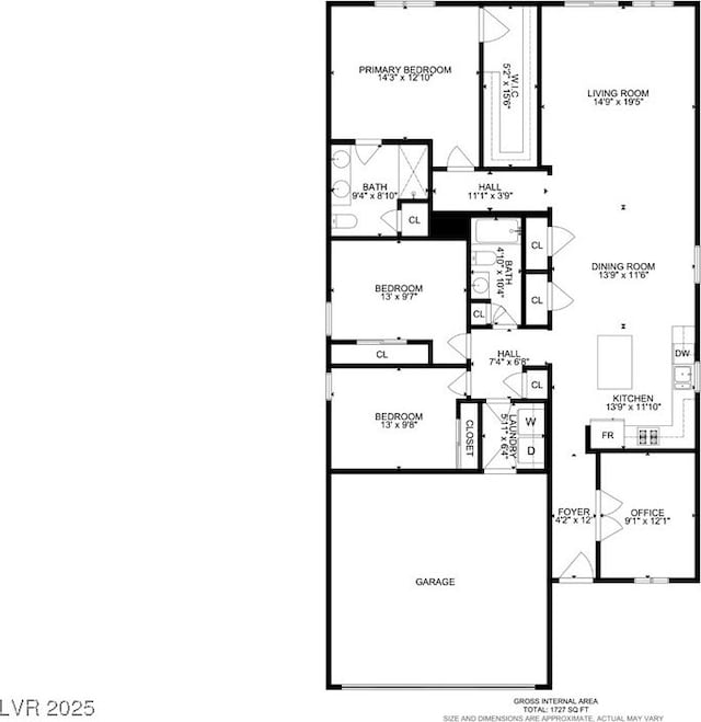 6324 Conlon St, North Las Vegas, NV 89081 - view of room layout