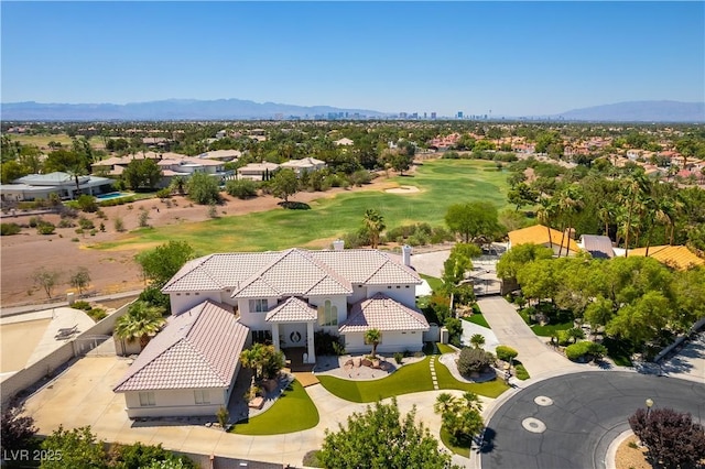 2019 Doral Ct, Henderson, NV 89074 - aerial perspective of suburban area with a mountain backdrop