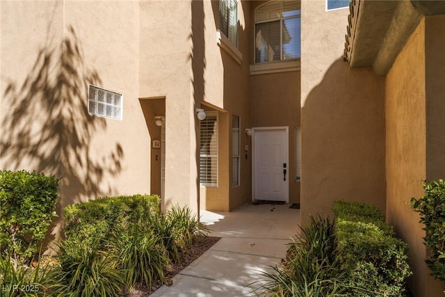 1609 Hills Of Red Dr Unit 104, Las Vegas, NV 89128 - view of exterior entry with stucco siding