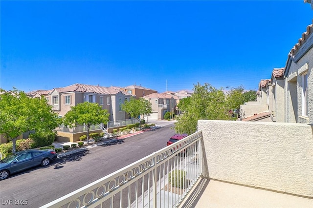 9068 Alluring Ave, Las Vegas, NV 89149 - balcony with a residential view