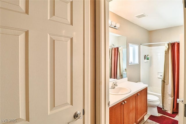 9068 Alluring Ave, Las Vegas, NV 89149 - full bathroom with vanity and shower / bathtub combination with curtain