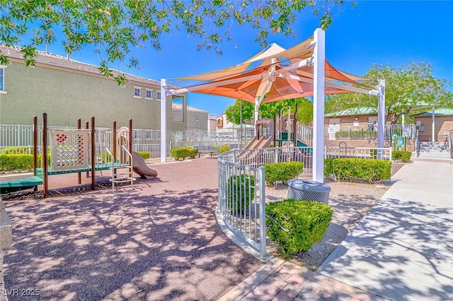 9068 Alluring Ave, Las Vegas, NV 89149 - view of community jungle gym