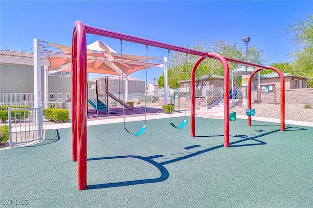 9068 Alluring Ave, Las Vegas, NV 89149 - view of communal playground