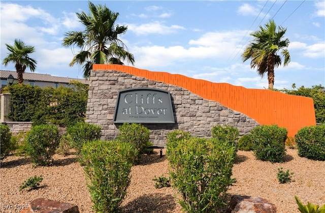 4588 Dover Straight St, Las Vegas, NV 89115 - view of community sign