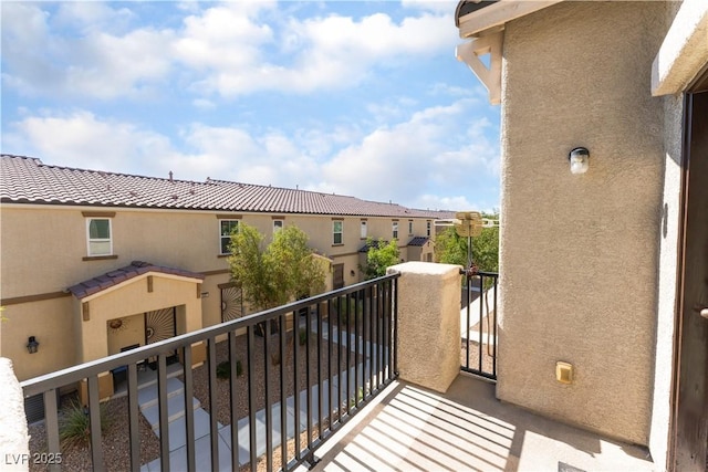 4588 Dover Straight St, Las Vegas, NV 89115 - balcony featuring a residential view